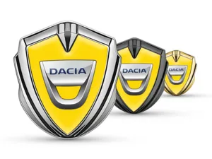 Dacia Emblem Silikon Abzeichen Sportliches Design Hochwertig